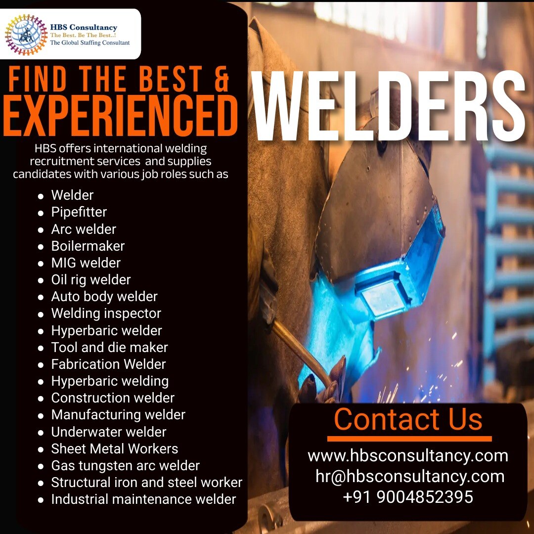 Welders recruitment services