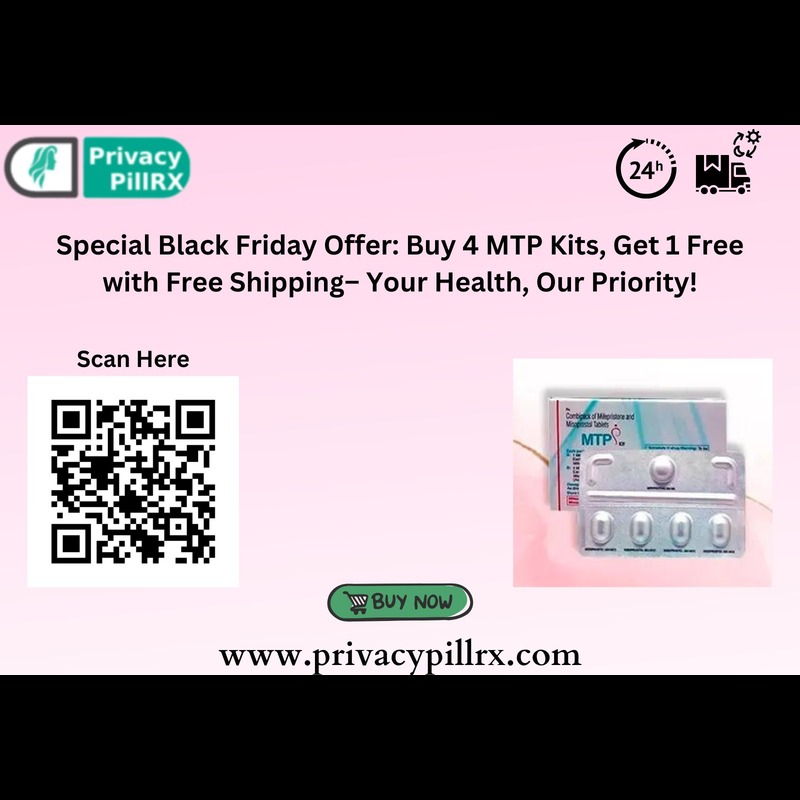 Special Black Friday Offer: Buy 4 MTP Kits, Get 1 Free with Free Shipping– Your Health, Our Priority!