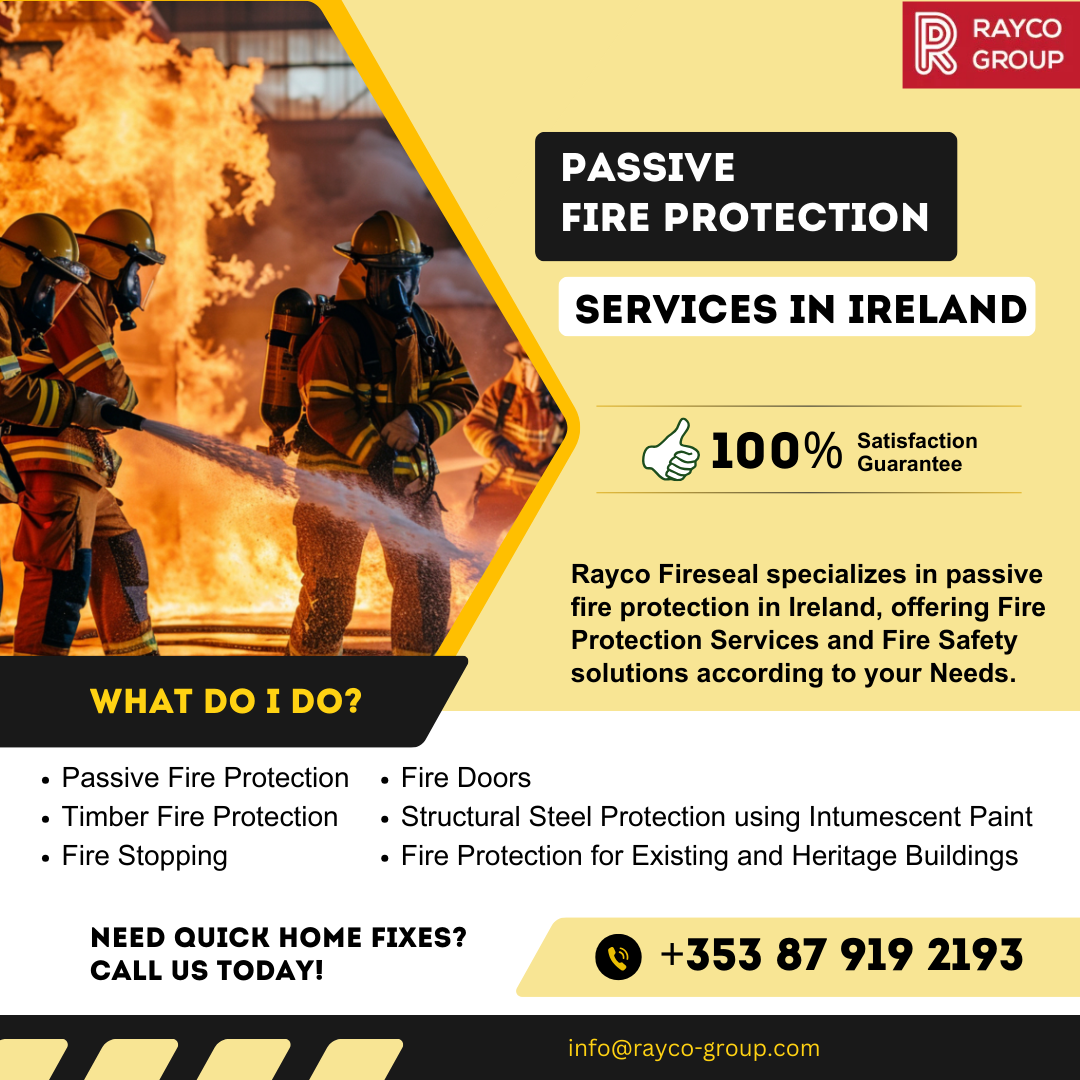 Passive Fire Protection Service | Ireland | Rayco Fireseal