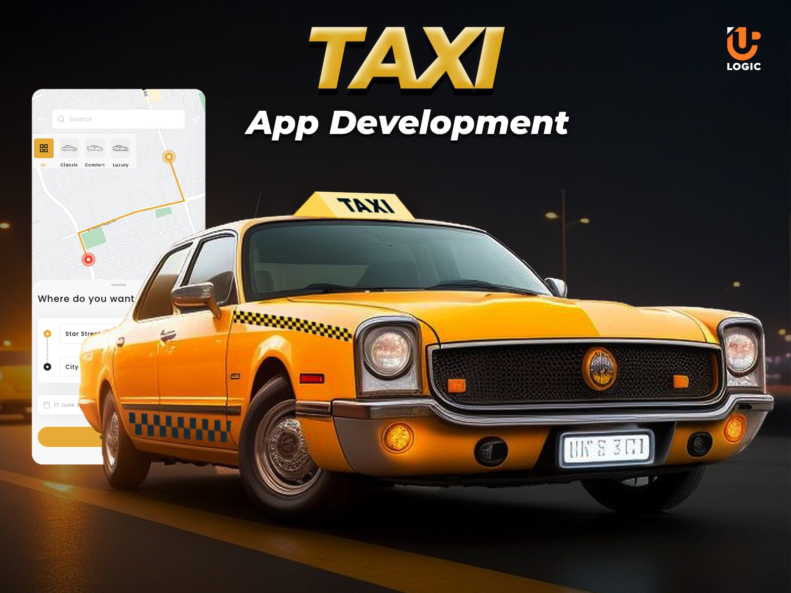 Transform Your Taxi Business with Uplogic’s Customizable App Solutions