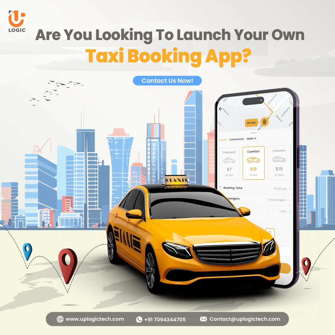 Transform Your Taxi Business with Uplogic’s Customizable App Solutions