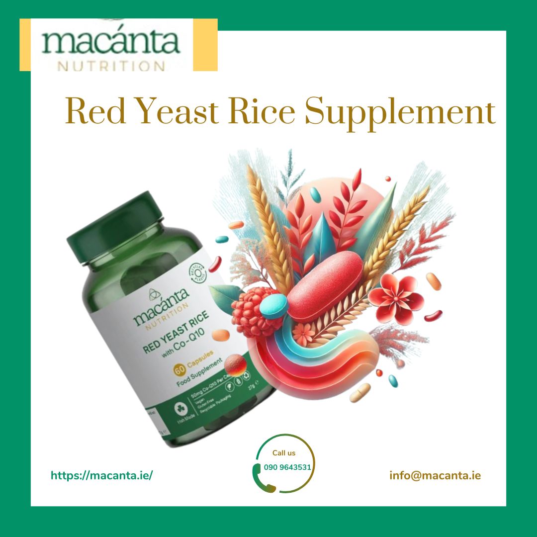 Support Heart Health with Macanta’s Red Yeast Rice Supplement