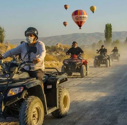 Experience the thrill of riding on an ATV quad bike Tour