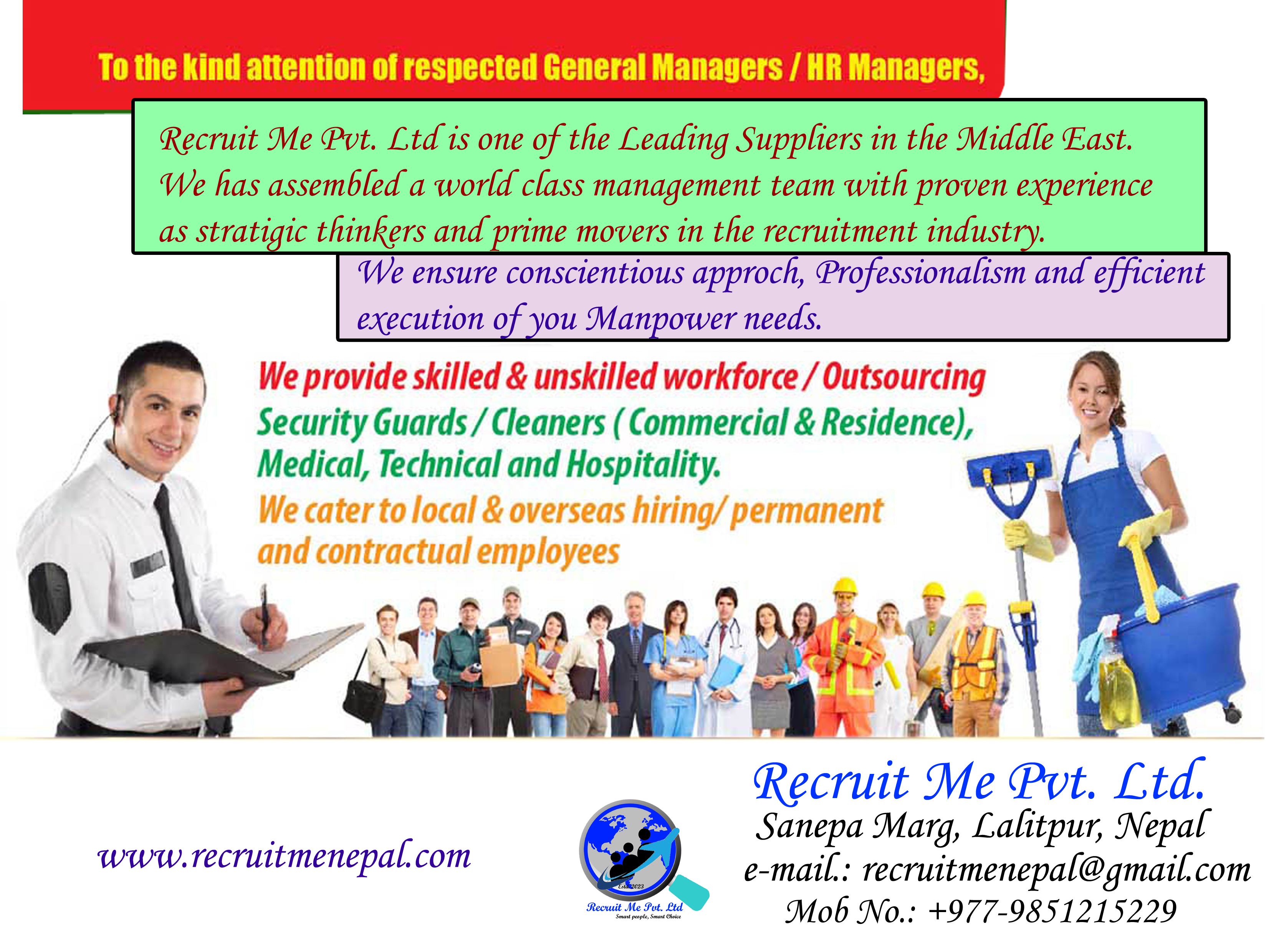 Staffing and Recruiting Agency