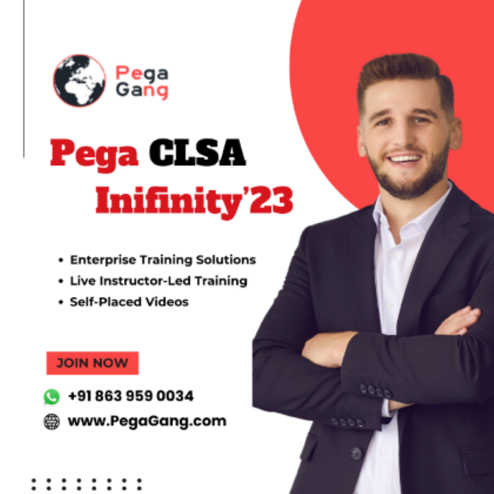 Led Pega Lead System Architect Infnity'23 Online Training By Industry Experts - PegaGang