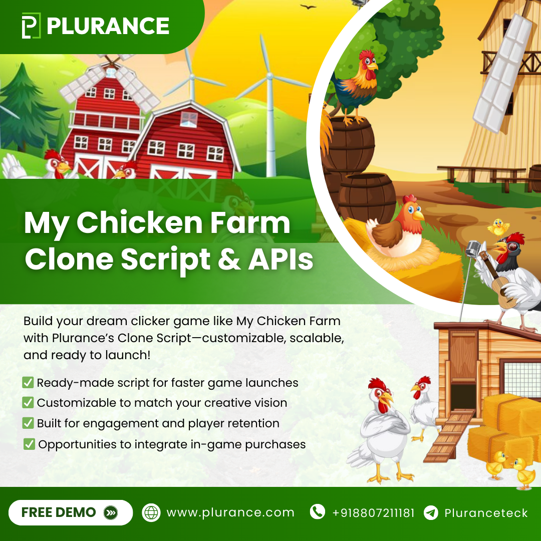 Enter the Billion-Dollar Clicker Game Market with a My Chicken Farm Clone Script