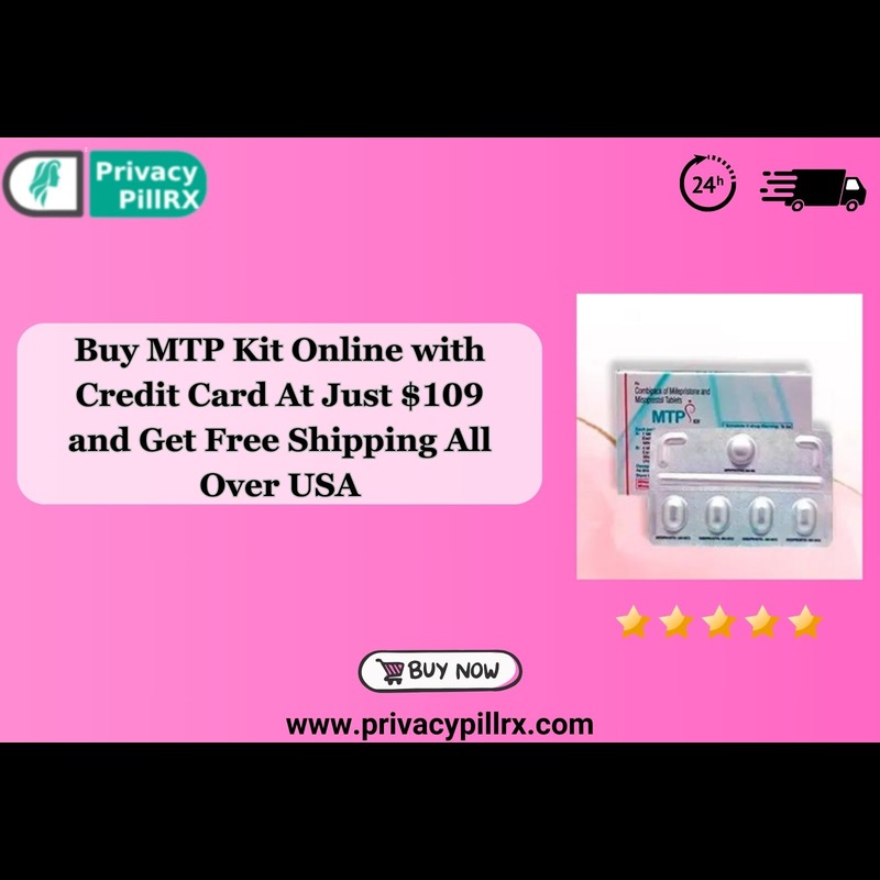 Buy MTP Kit Online with Credit Card At Just $109 and Get Free Shipping All Over USA