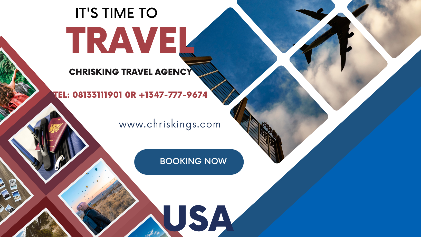 Hotel Booking, Flight Booking, Student Visa, Work Visa, Visiting Visa